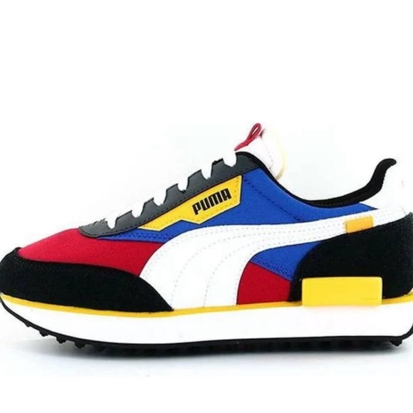 (GS) PUMA Future Rider Play On Low Top Running Shoes Size 6C 372349-05 - Picture 2 of 10